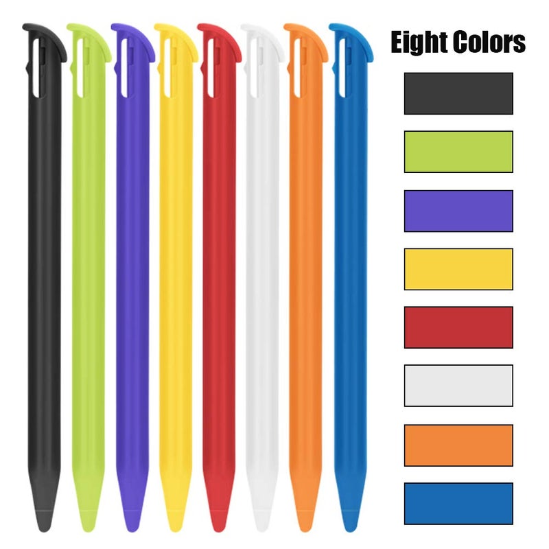 FENGWANGLI New 3DS XL Stylus, 16 Pcs Stylus Pen Set for New Nintendo 3DS XL and New 3DS LL(8 Colors) - Image 2